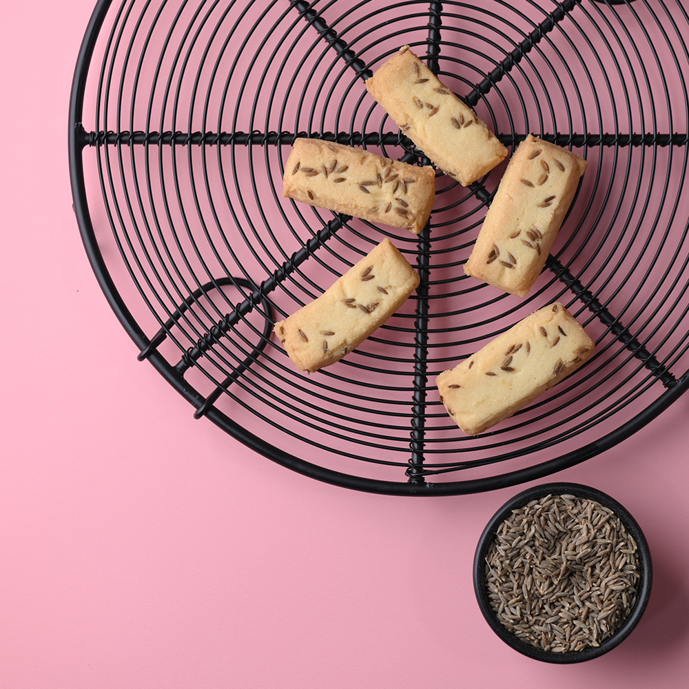 Butter Jeera Cookies