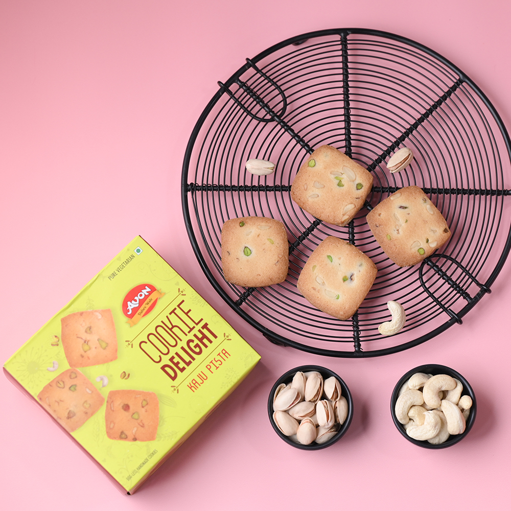 Kaju Pista Plain Cookies