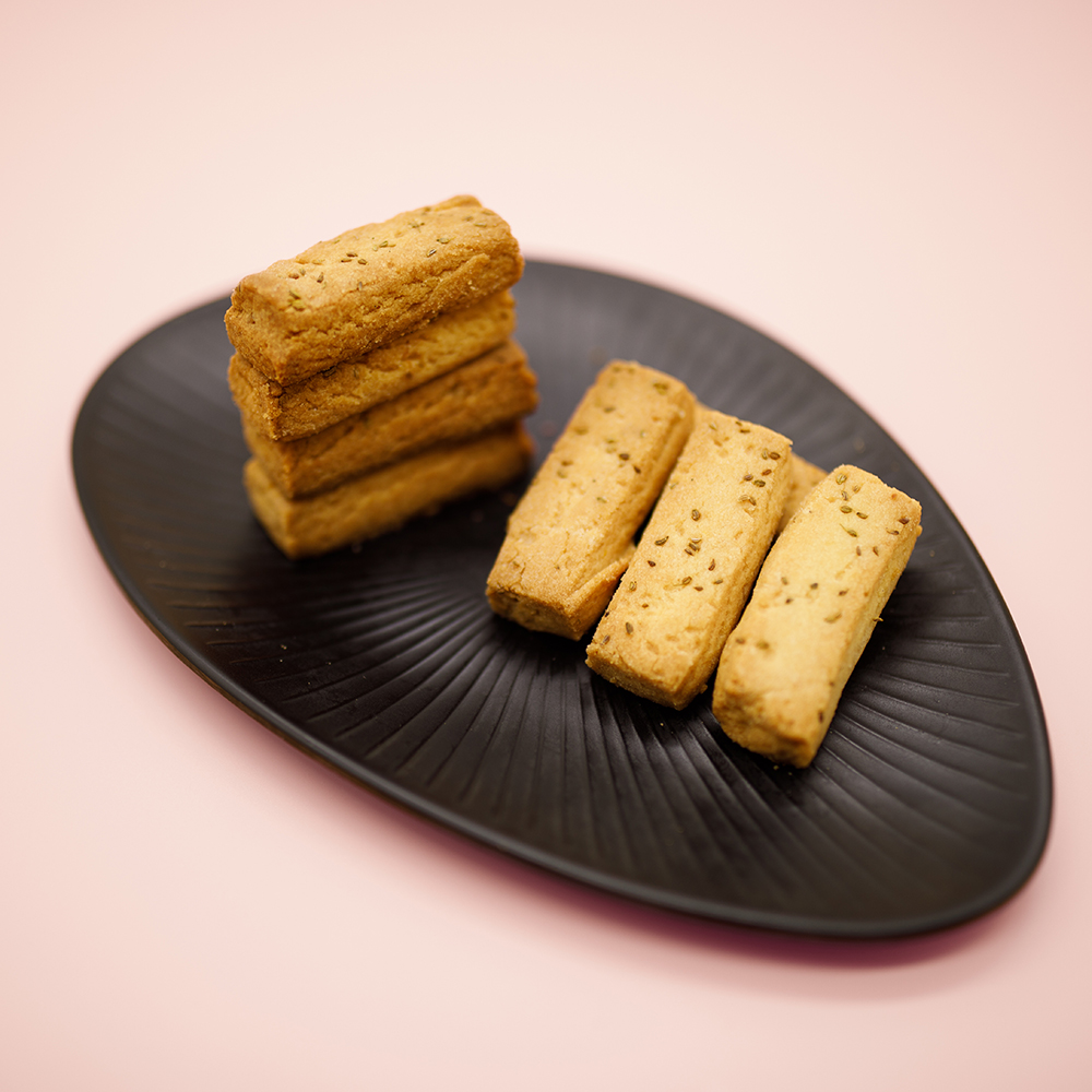 Butter Ajwain Cookies
