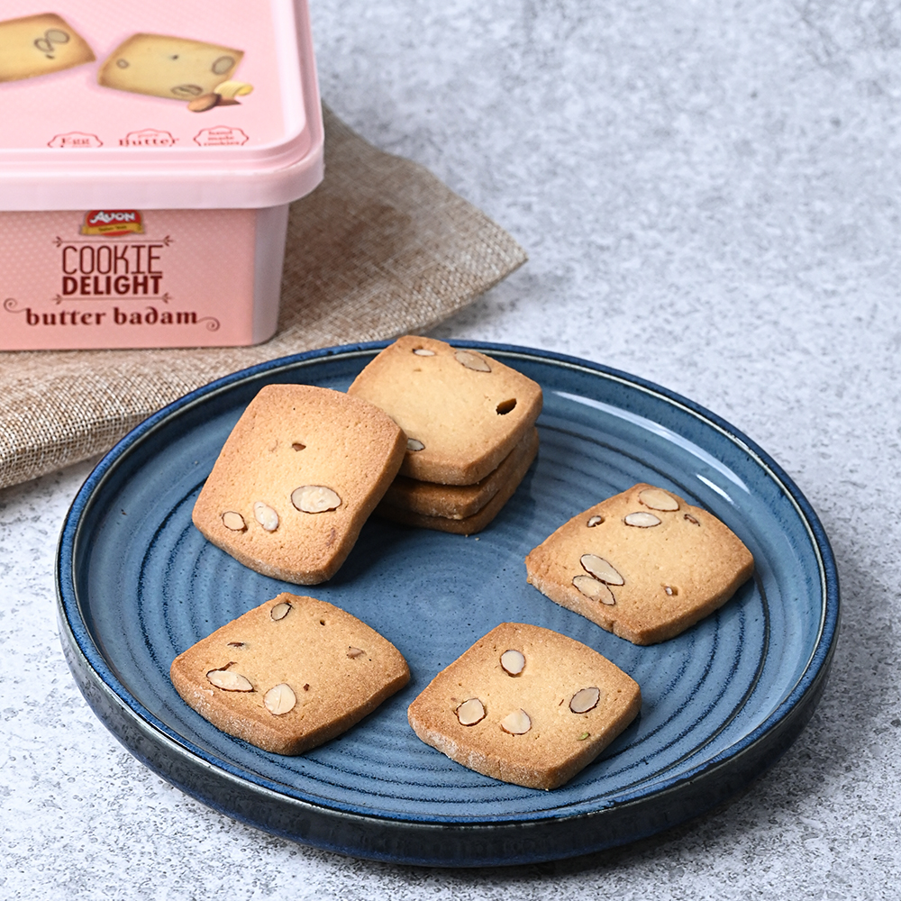 Butter Badam Cookies