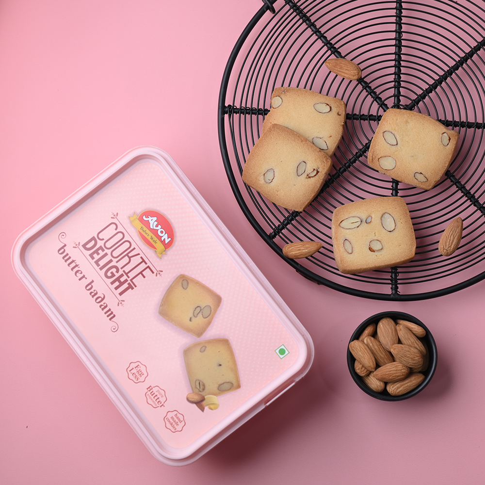 Butter Badam Cookies