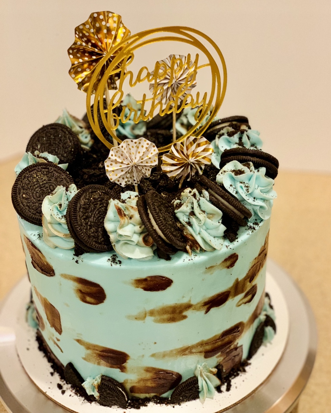 Birthday Oreo Cake